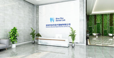 Bluesky Digital Dental Lab Co,.LTD üreticinin üretim hattı